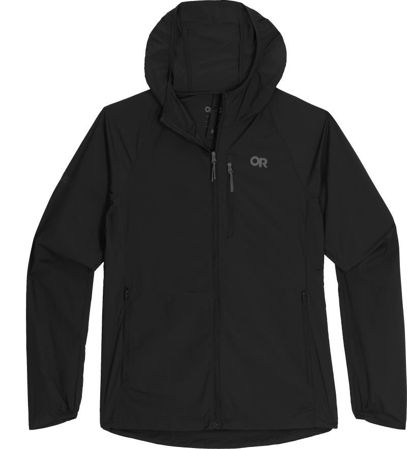Shadow Wind Hoodie - Womens - black 1