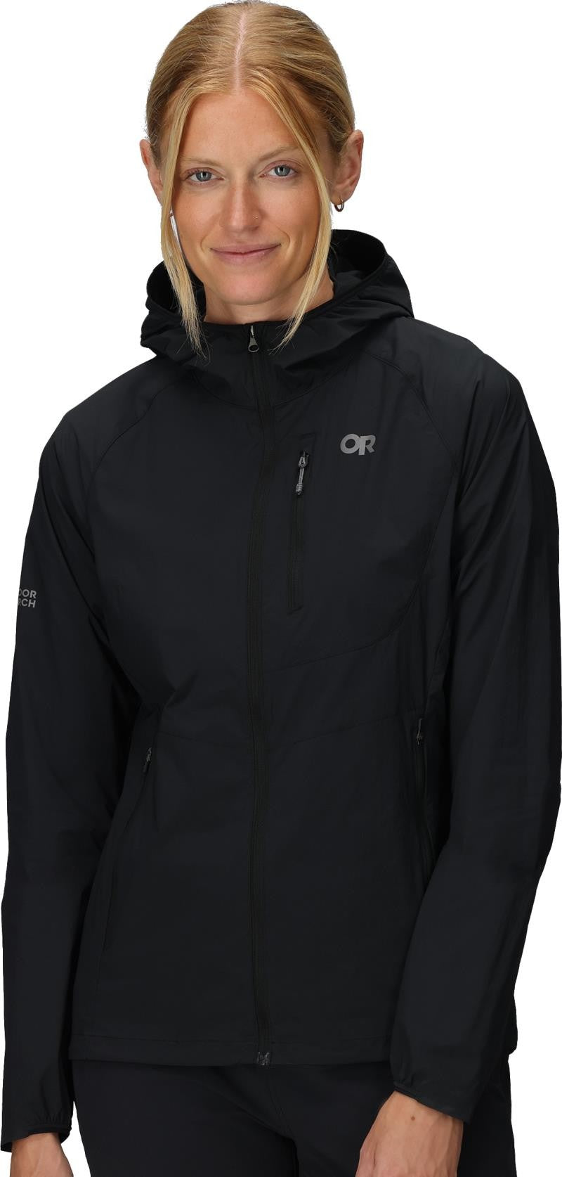 Shadow Wind Hoodie - Womens - black 1