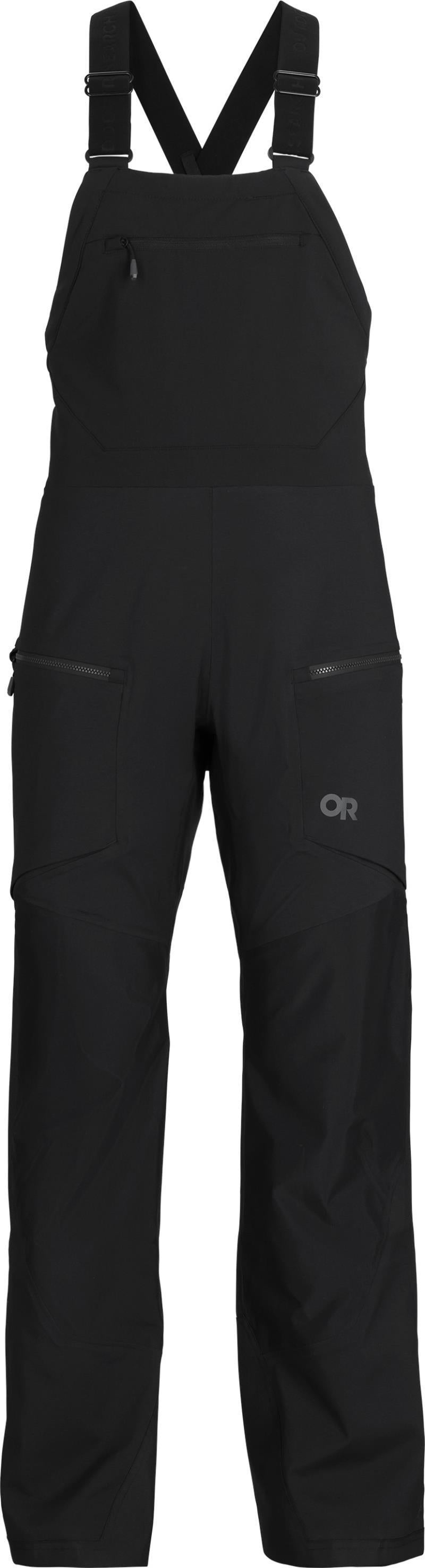 Skytour AscentShell Bibs, Short - Womens - Black 1