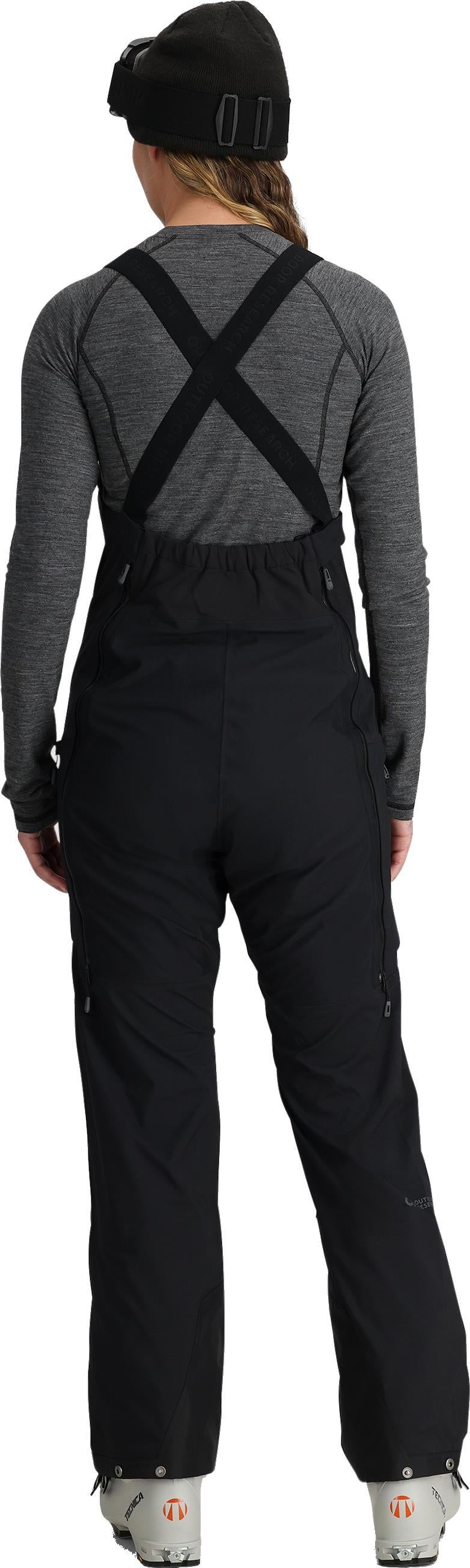 Skytour AscentShell Bibs, Short - Womens - Black 4