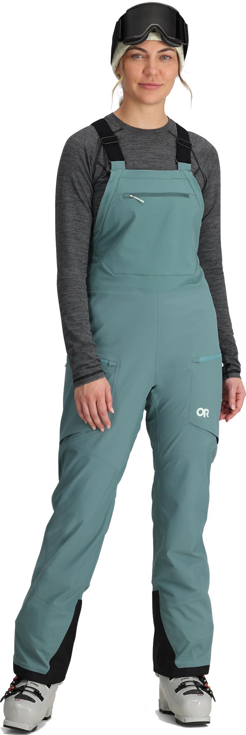 Skytour AscentShell Bibs, Short - Womens - Neptune 2