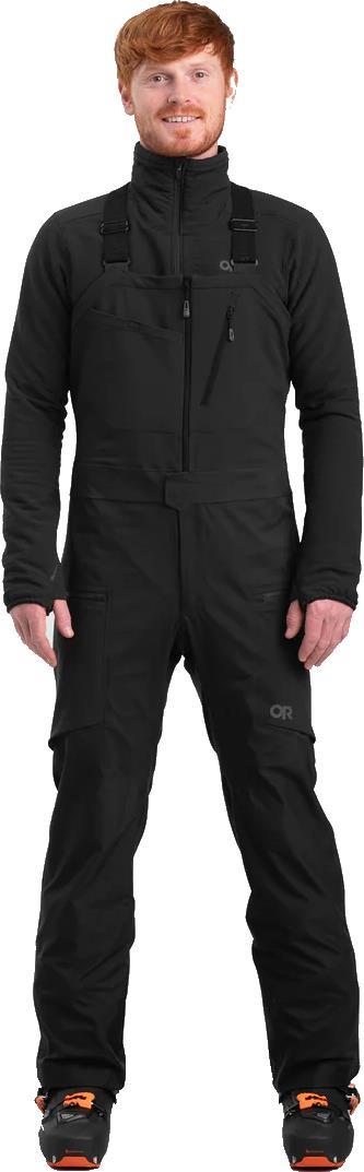Skytour AscentShell Bibs, Tall - Mens - Black 1