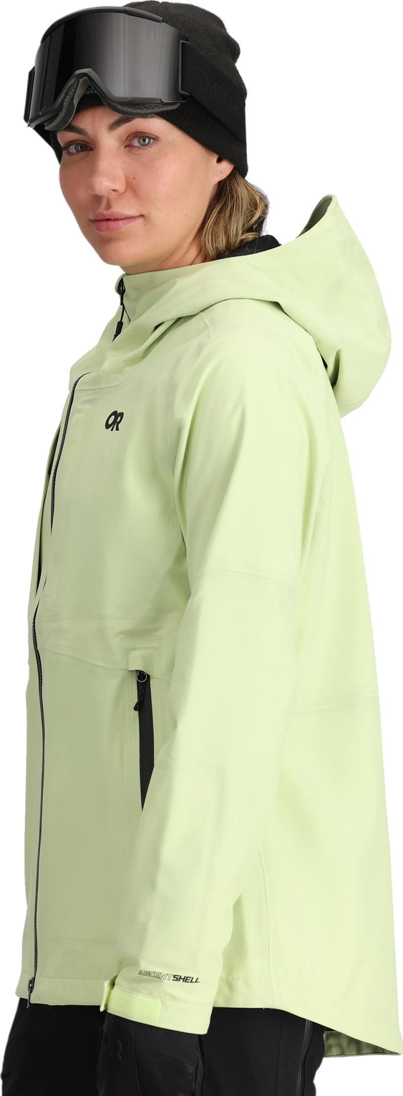 Skytour AscentShell Jacket - Womens - cool matcha 1