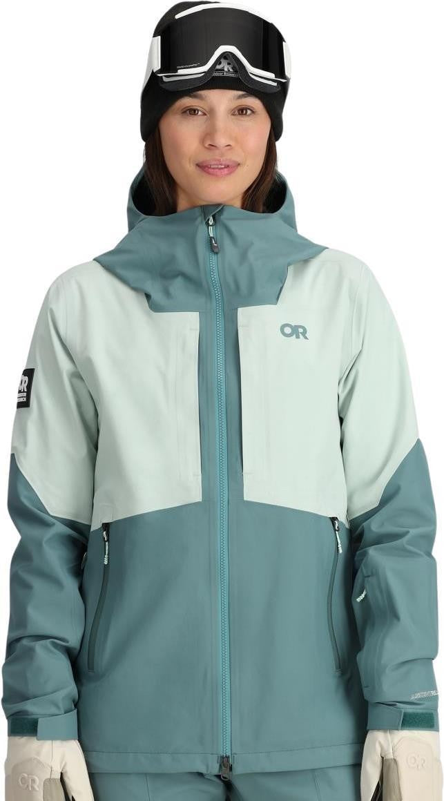 Skytour AscentShell Jacket - Womens - neptune / fresh mint 1