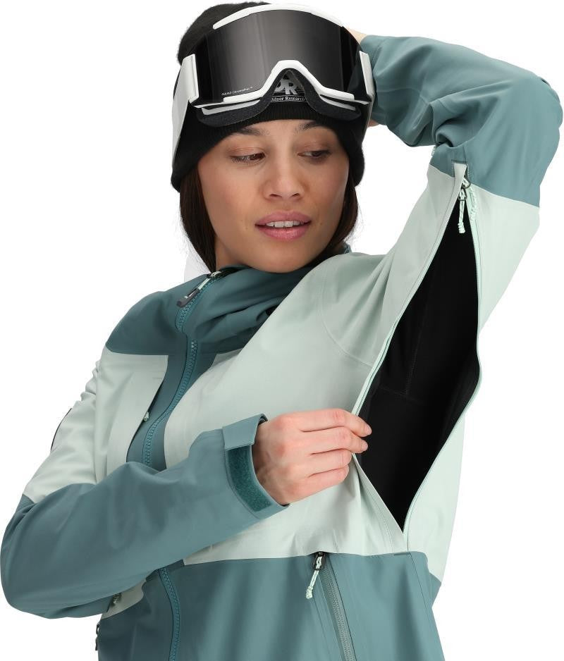 Skytour AscentShell Jacket - Womens - neptune / fresh mint 1