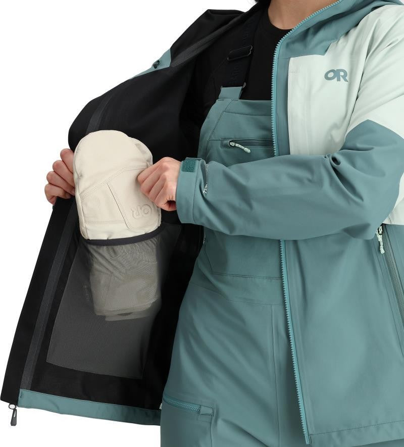 Skytour AscentShell Jacket - Womens - neptune / fresh mint 1