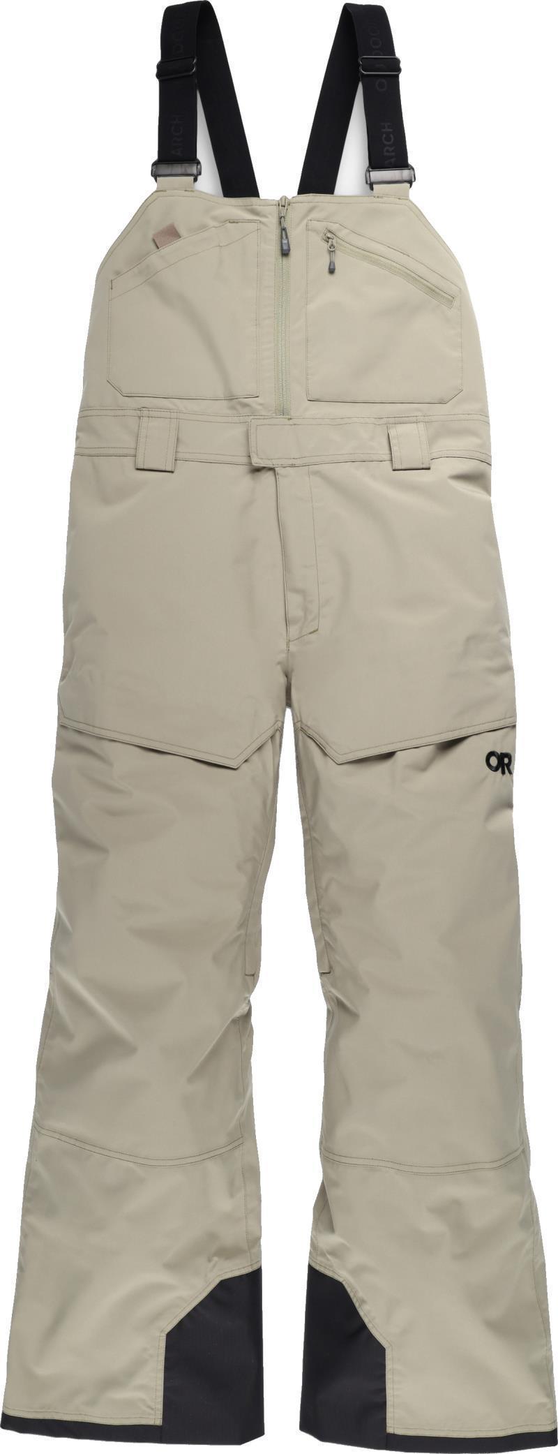 Snowcrew Bibs, Reg - Mens - Flint 1