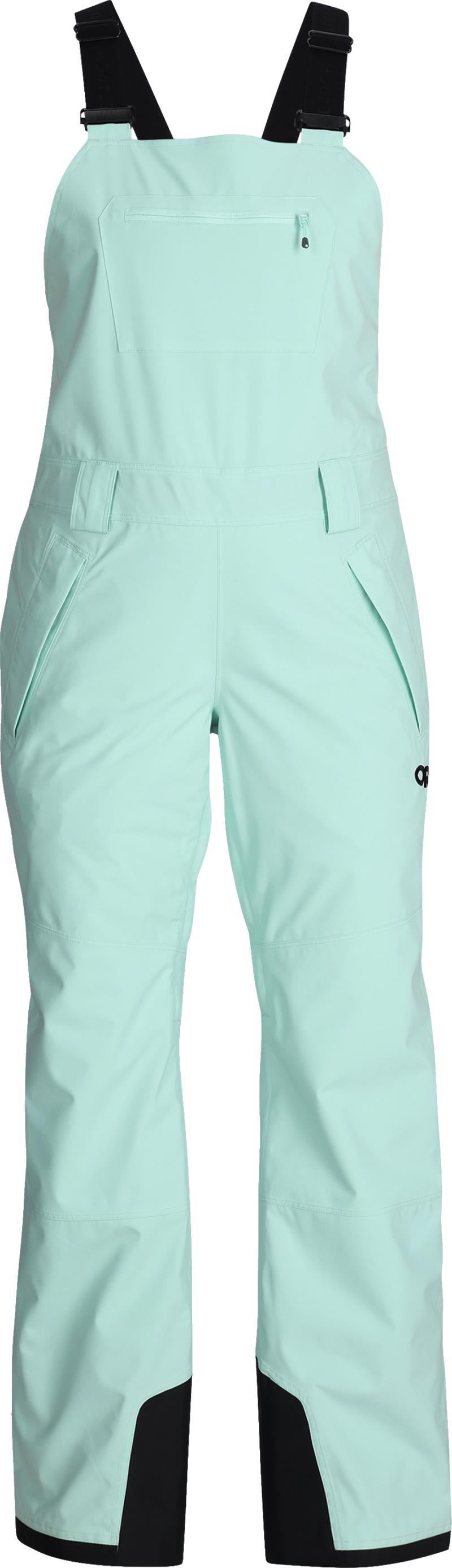 Snowcrew Bibs, Short - Womens - Calcite 1