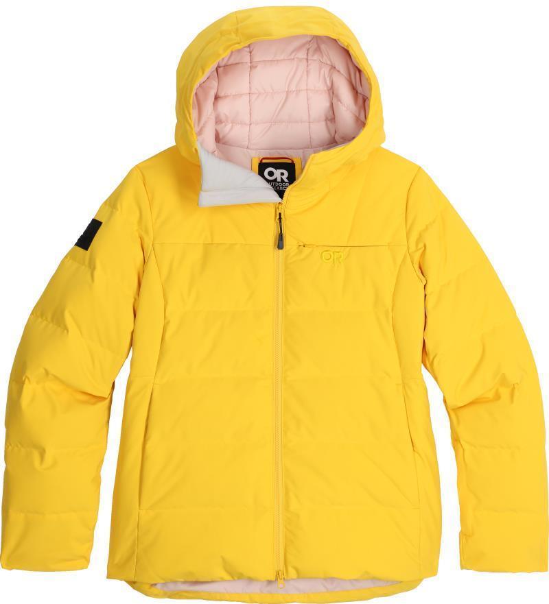 Snowcrew Down Jacket - Womens - Saffron 1