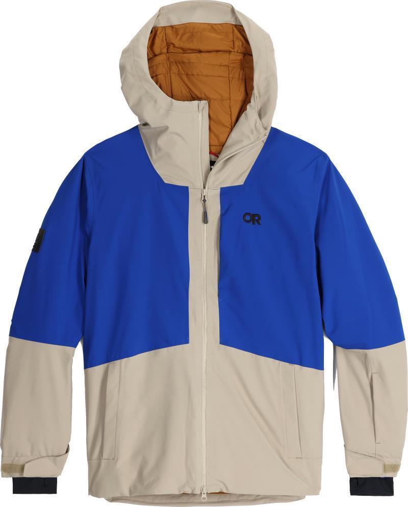 Snowcrew Jacket - Mens - Pro Khaki / Topaz 1