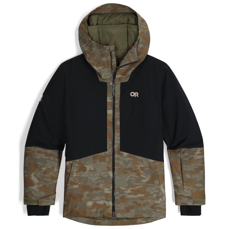 Snowcrew Jacket - Mens - Ranger Green Camo / Black 1