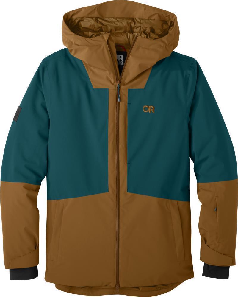 Snowcrew Jacket - Mens - Saddle / Treeline 1