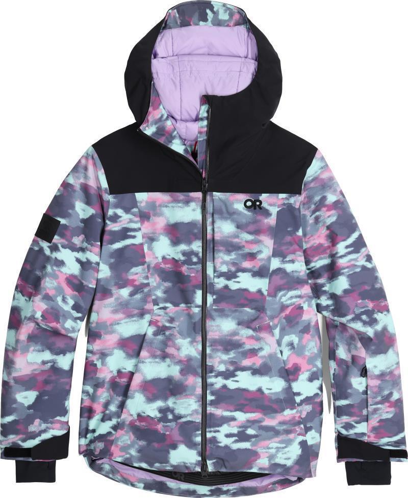 Snowcrew Jacket - Womens - Calcite Camo / Black 1