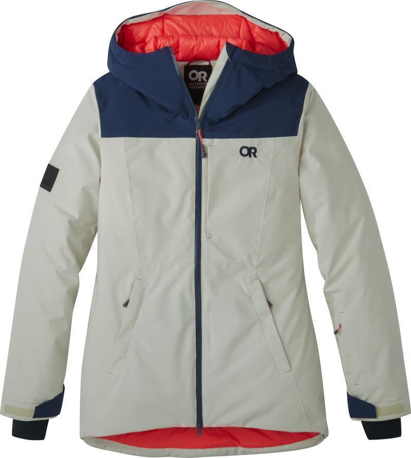 Snowcrew Jacket - Womens - Sand / Naval Blue 1