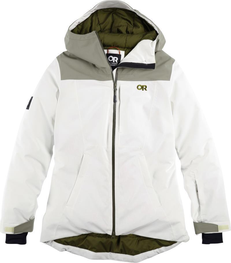 Snowcrew Jacket - Womens - Snow / Flint 1