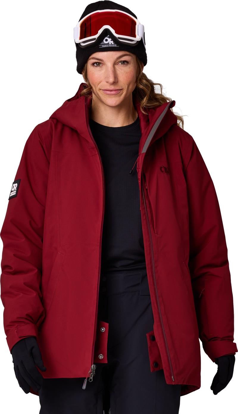 Snowcrew Jacket - Womens - vermillion 1