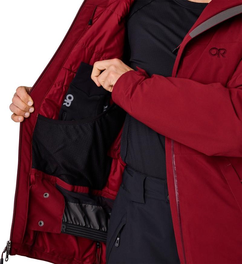 Snowcrew Jacket - Womens - vermillion 1
