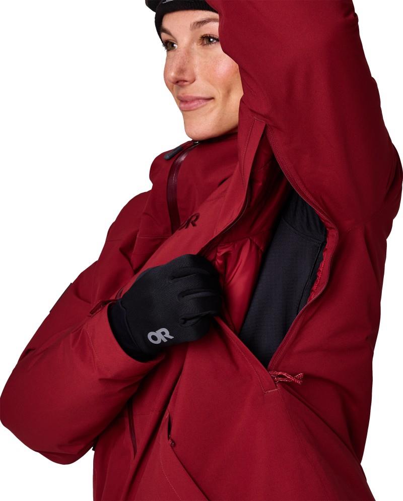 Snowcrew Jacket - Womens - vermillion 1