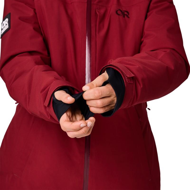 Snowcrew Jacket - Womens - vermillion 1