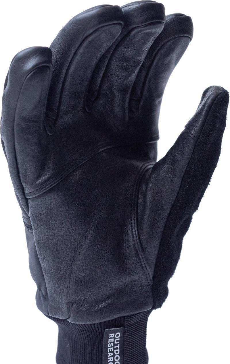 Snowcrew Leather Gloves - black 1