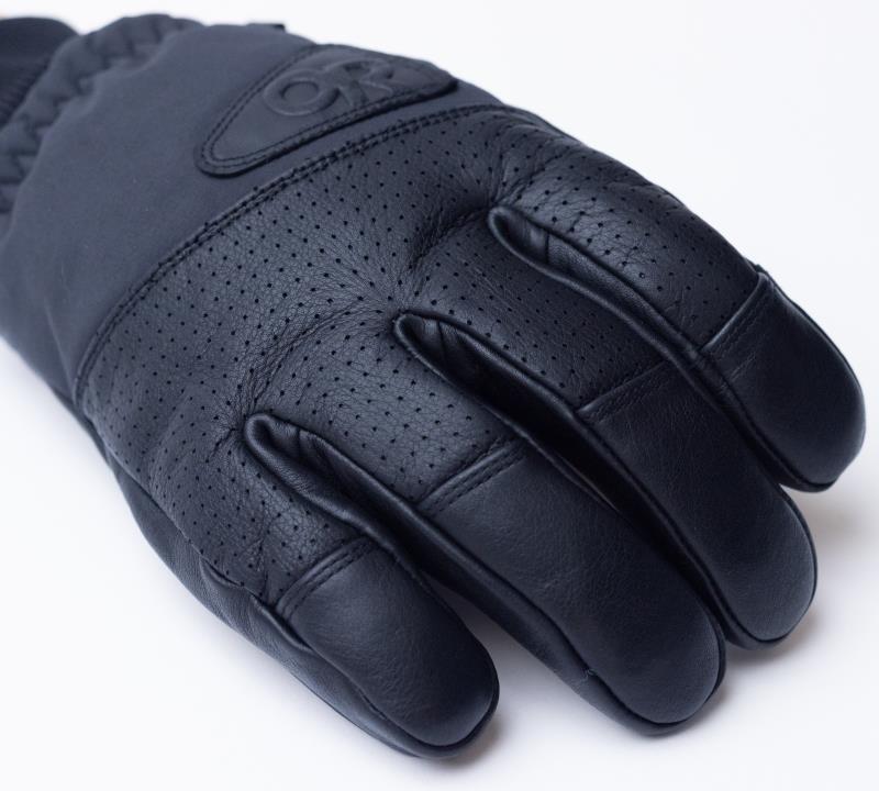 Snowcrew Leather Gloves - black 1