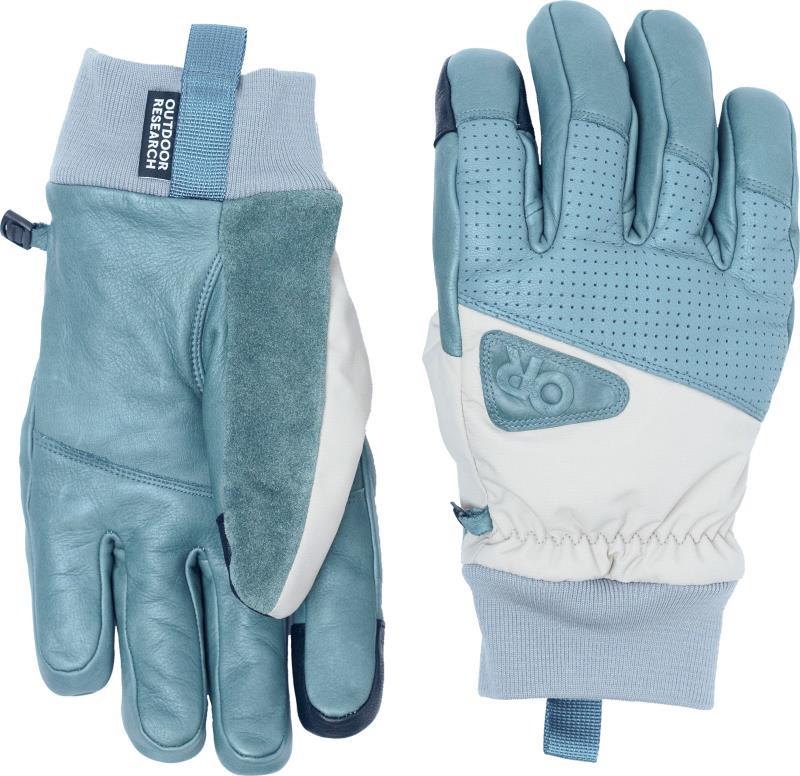 Snowcrew Leather Gloves - neptune / harbor 1