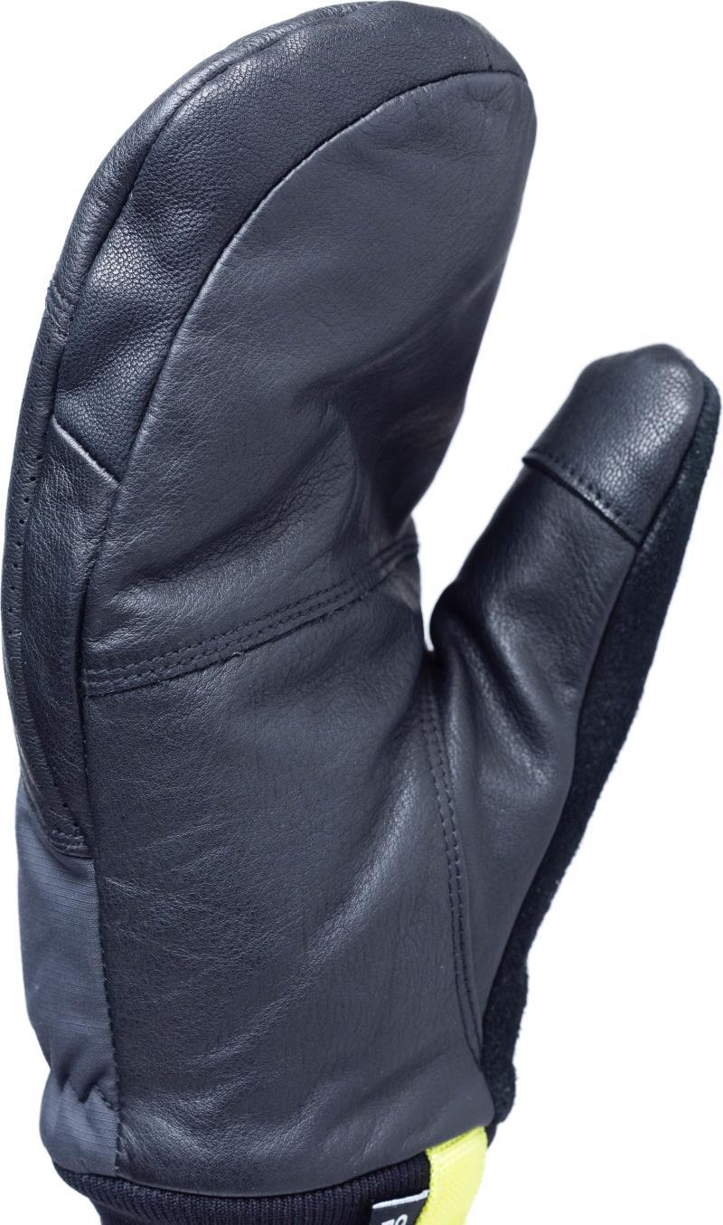 Snowcrew Leather Mitts - black 1