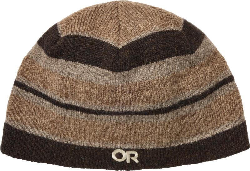 Spitsbergen Windstopper Beanie - chestnut stripe 1