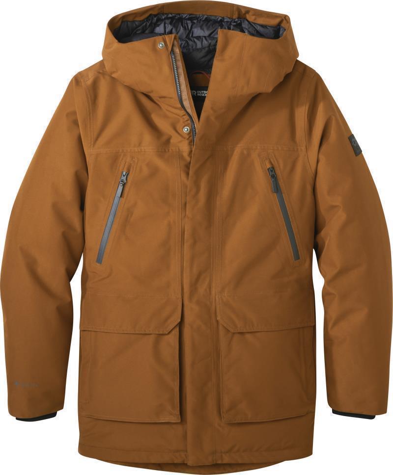 Stormcraft Down Parka - Mens - Saddle 1