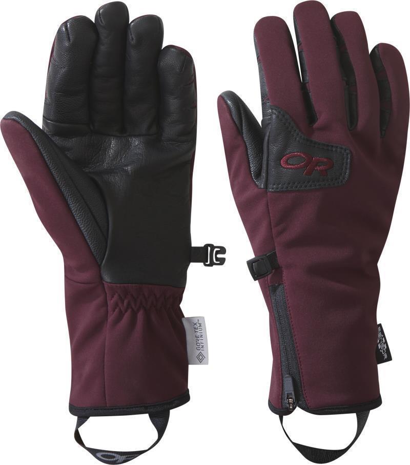 Stormtracker Sensor Gloves - Womens - Raisin 1