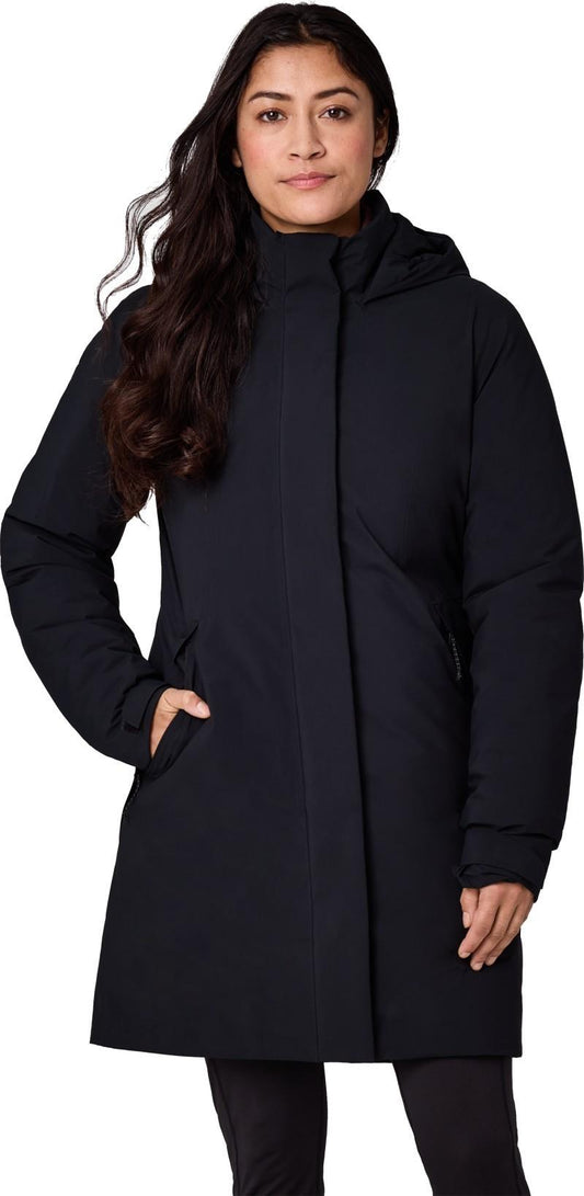 Stratoburst Ecoloft Parka - Womens - black 1