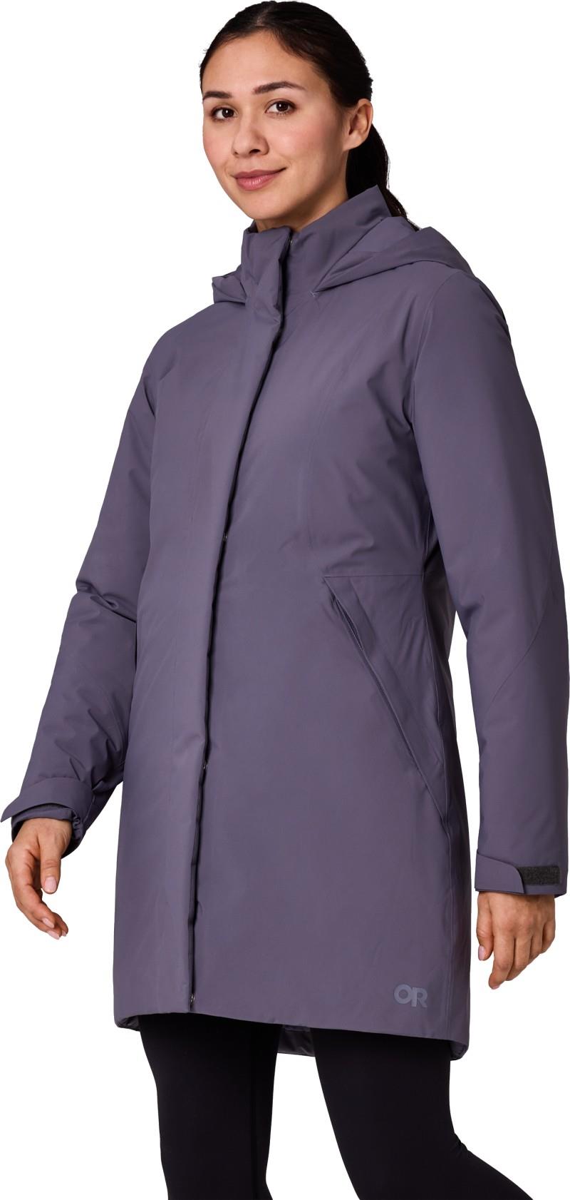 Stratoburst Ecoloft Parka - Womens - smoky quartz 1
