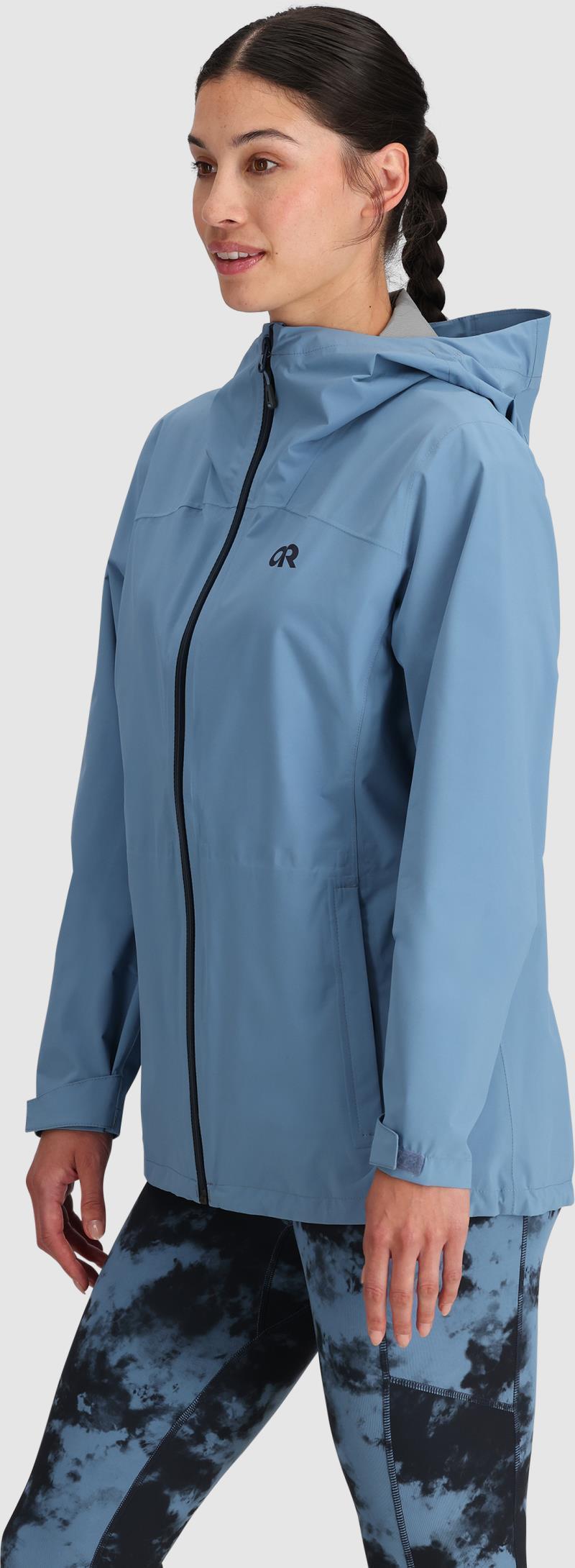 Stratoburst Stretch Rain Jacket - Womens - Olympic 4