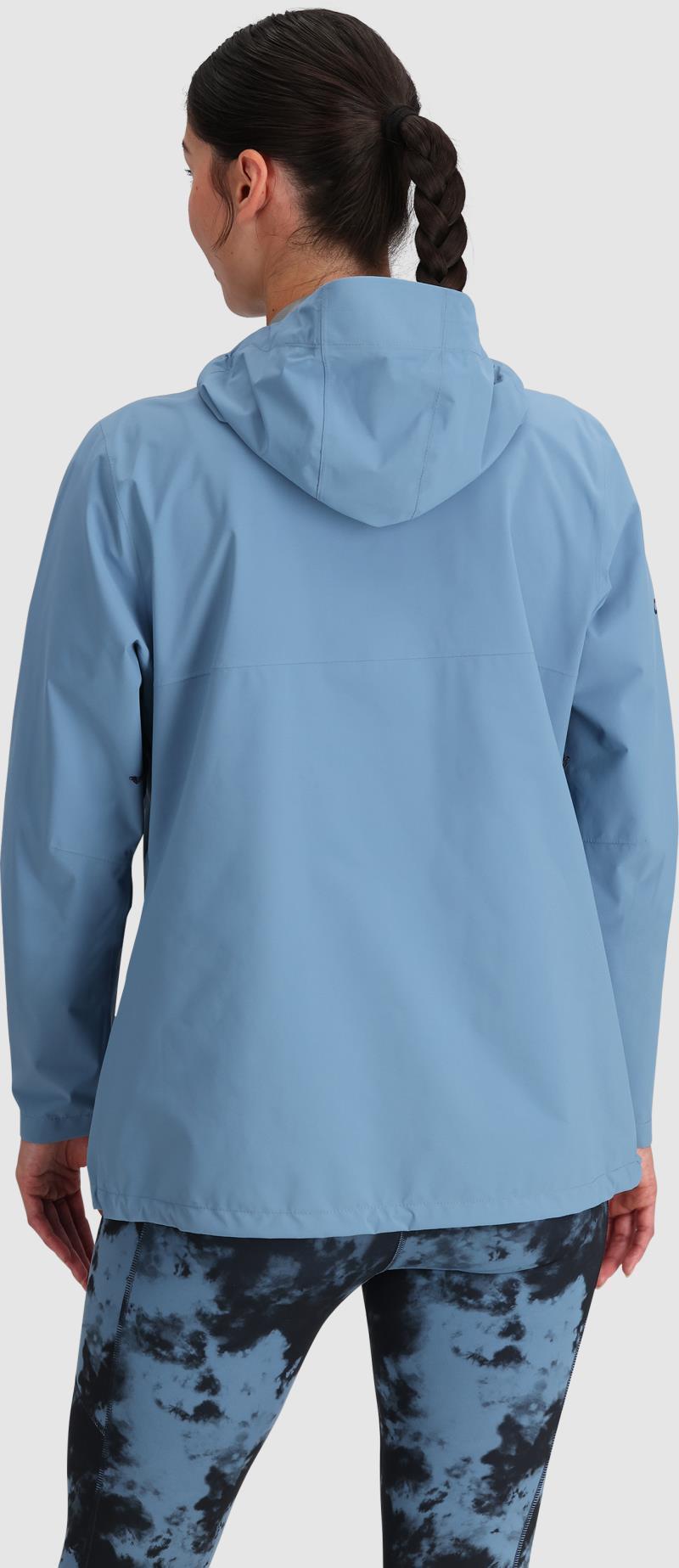 Stratoburst Stretch Rain Jacket - Womens - Olympic 5