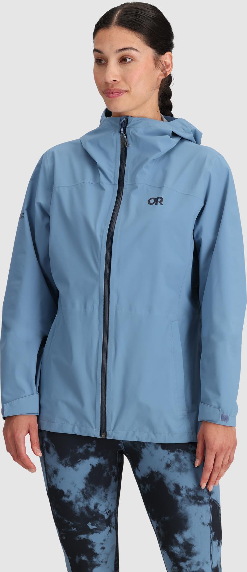 Stratoburst Stretch Rain Jacket - Womens - Olympic 6