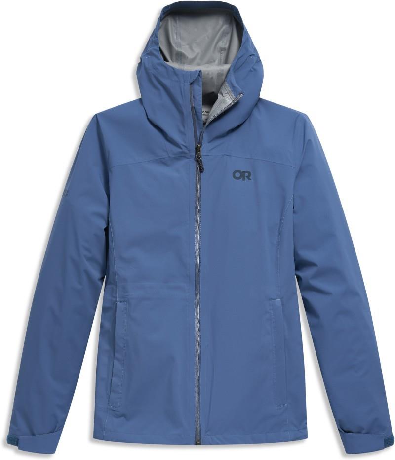 Stratoburst Stretch Rain Jacket - Womens - skyline 1