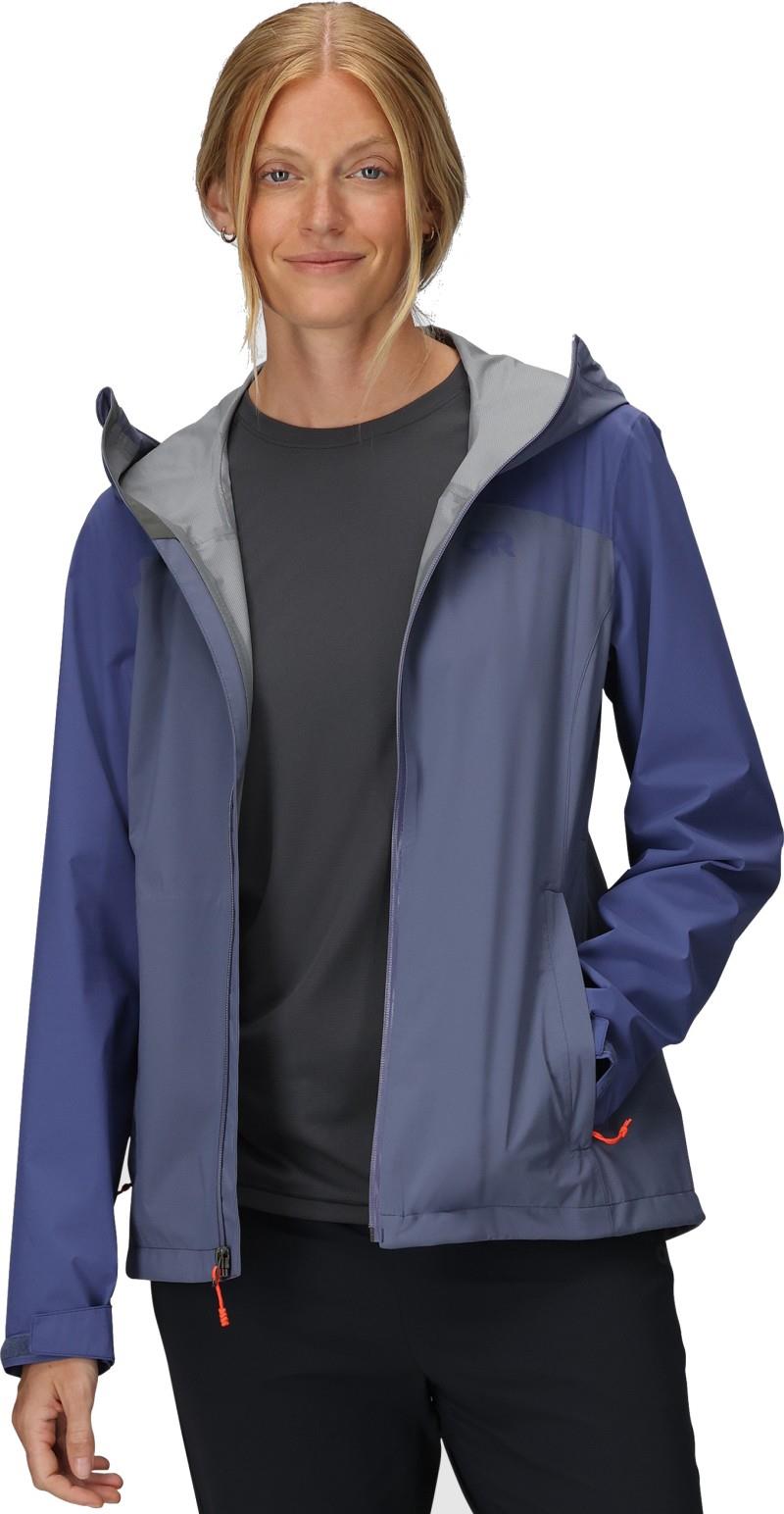 Stratoburst Stretch Rain Jacket - Womens - summit / galactic 1