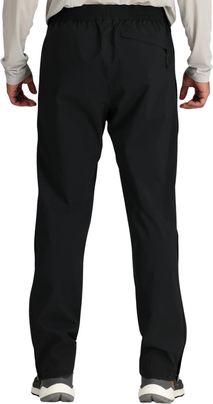 Stratoburst Stretch Rain Pants, Short - Mens - black 1