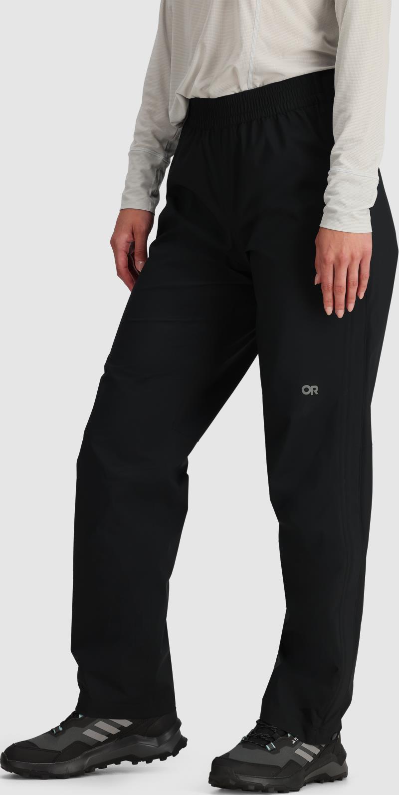 Stratoburst Stretch Rain Pants - Womens - Black 6