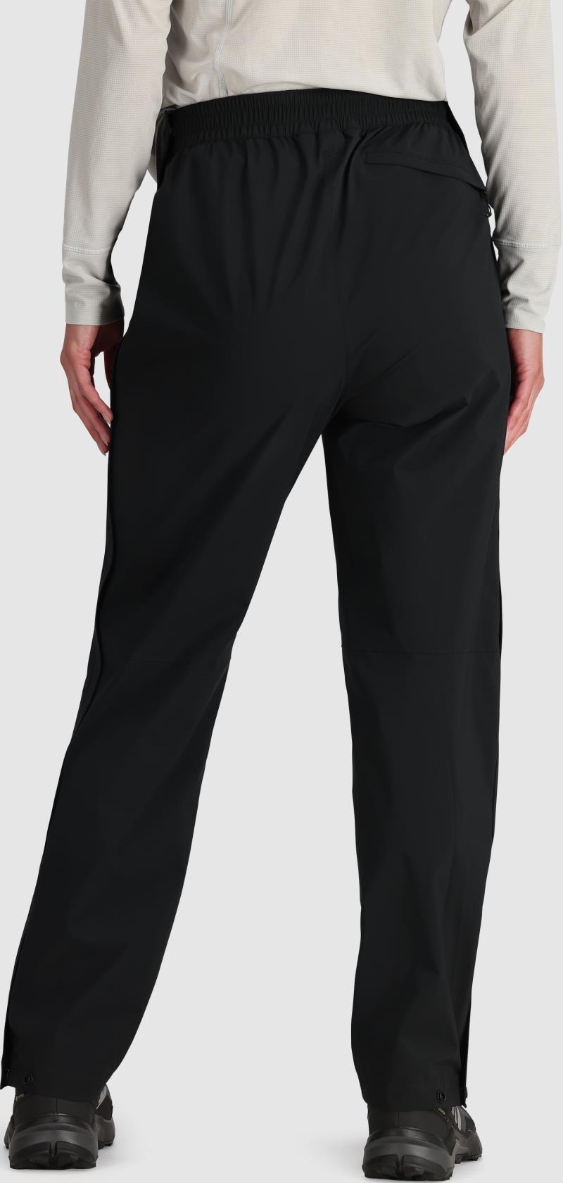 Stratoburst Stretch Rain Pants - Womens - Black 7