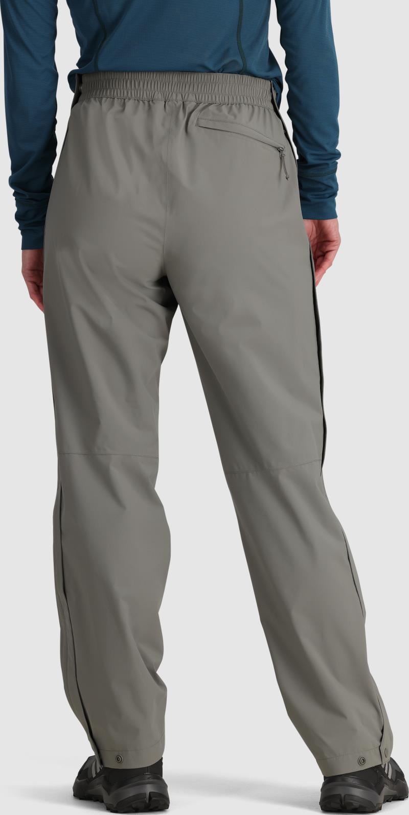 Stratoburst Stretch Rain Pants - Womens - Pewter 5