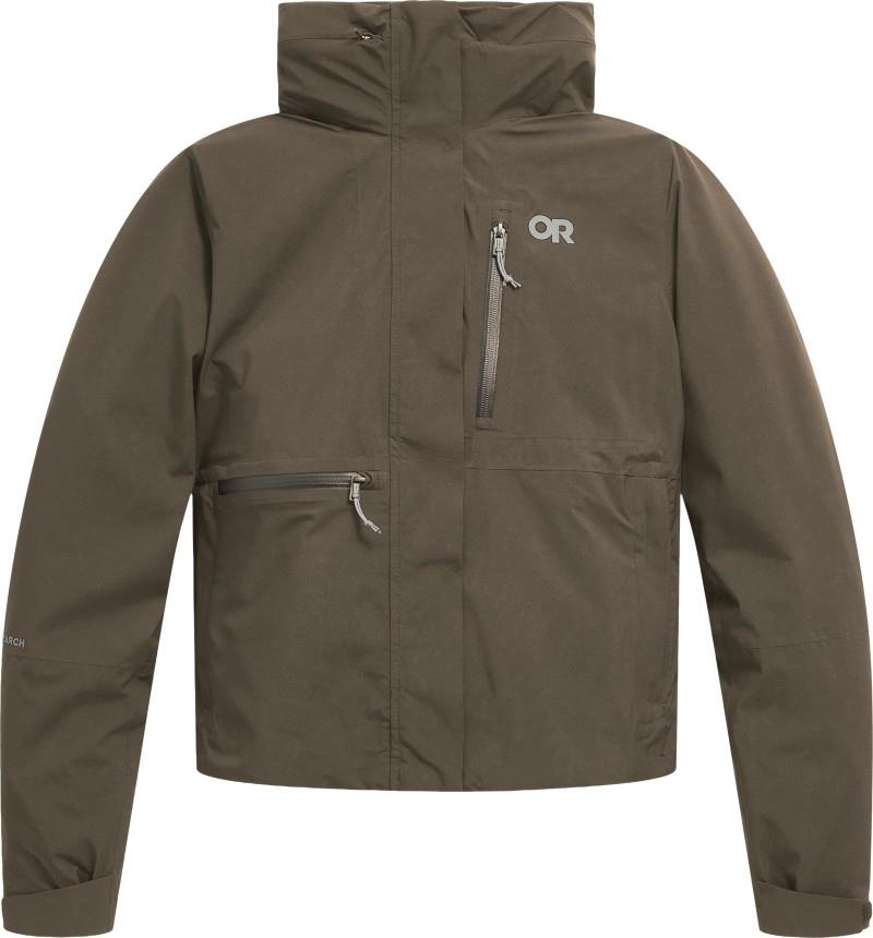 Stratoburst Stretch Se Jacket - Womens - gravel 1