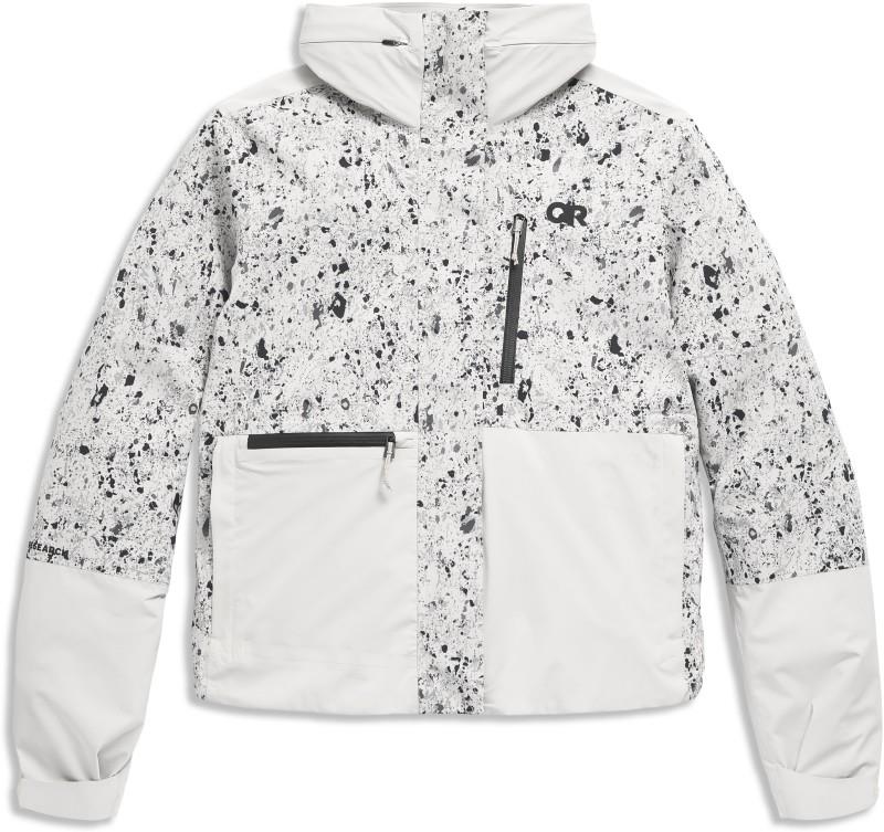 Stratoburst Stretch Se Jacket - Womens - oyster creekside print / oyster 1