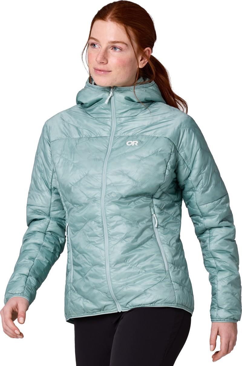SuperStrand LT Hoodie - Womens - thyme 1