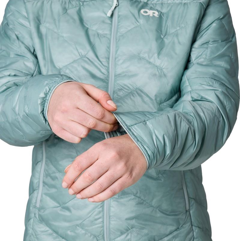 SuperStrand LT Hoodie - Womens - thyme 1