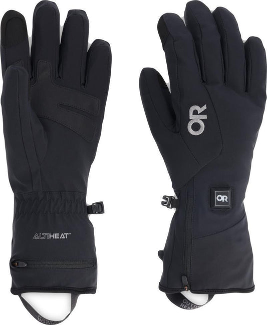 Sureshot Heated Softshell Gloves - Mens - Black 1