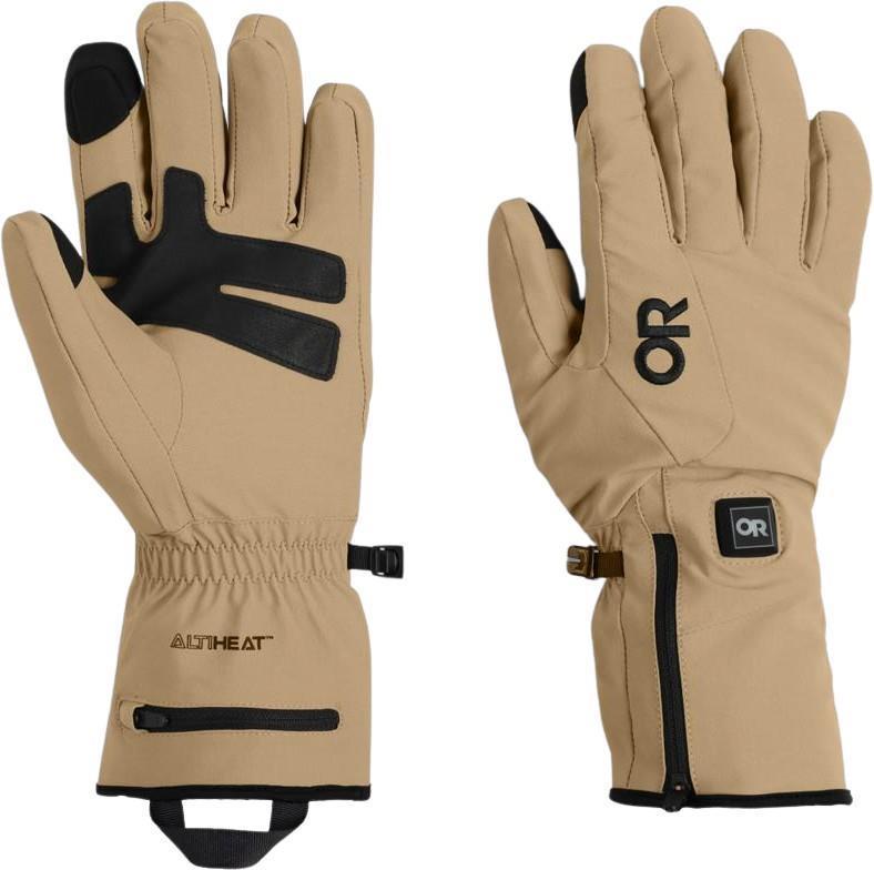 Sureshot Heated Softshell Gloves - Mens - Coyote 1