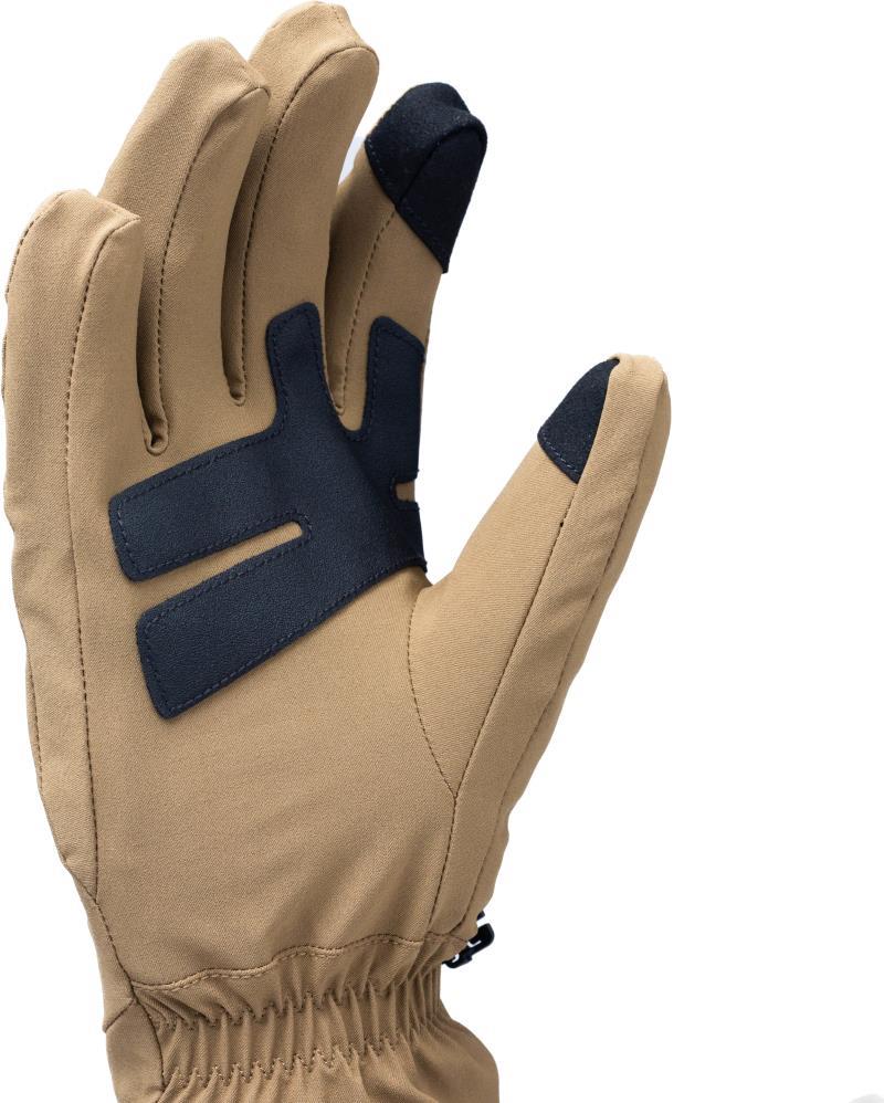 Sureshot Heated Softshell Gloves - Mens - Coyote 3