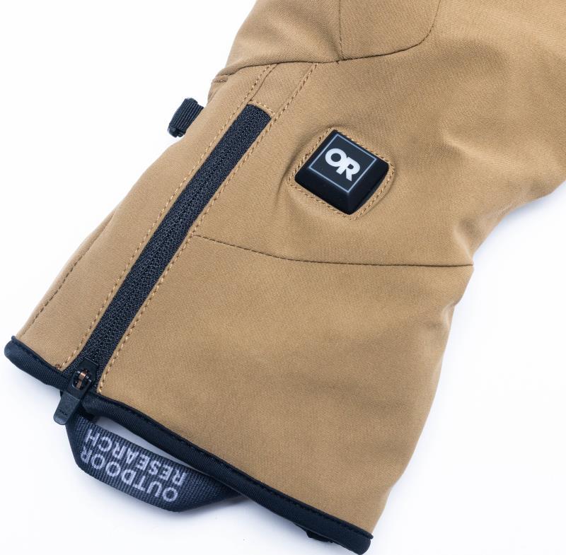 Sureshot Heated Softshell Gloves - Mens - Coyote 4