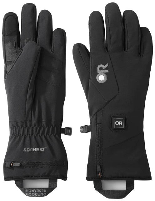 Sureshot Heated Softshell Gloves - Womens - solid black 1